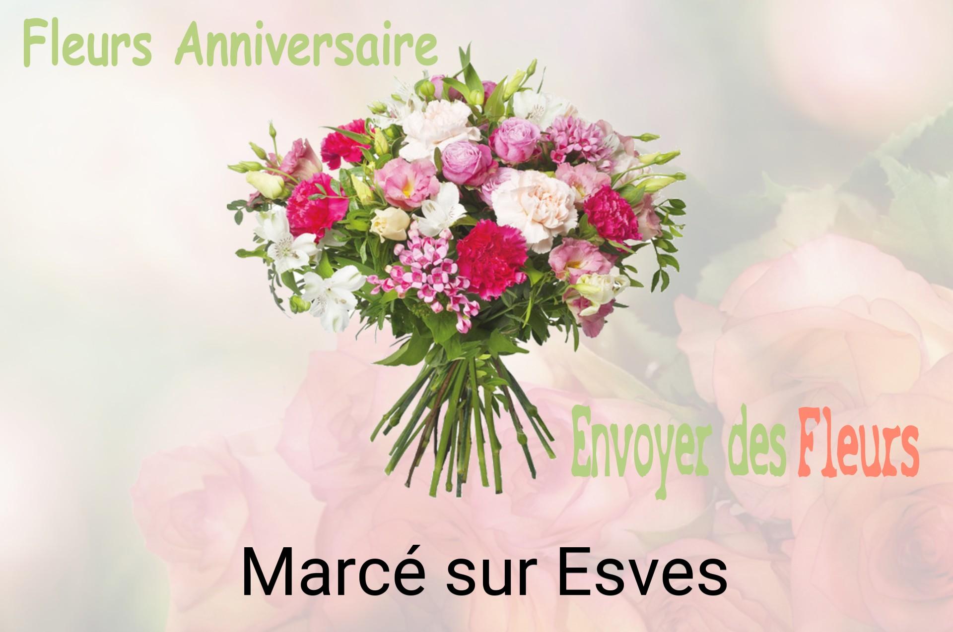 Bouquet de fleurs d’anniversaire livré à Marcé-sur-Esves