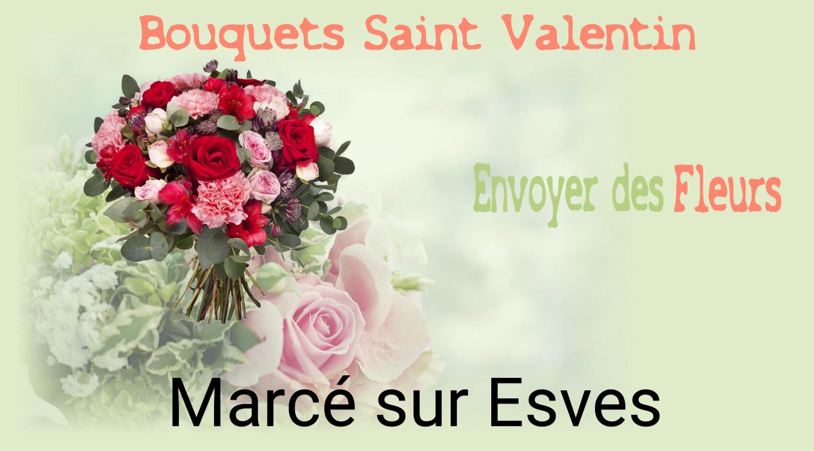 Roses de Saint-Valentin livrées à Marcé-sur-Esves